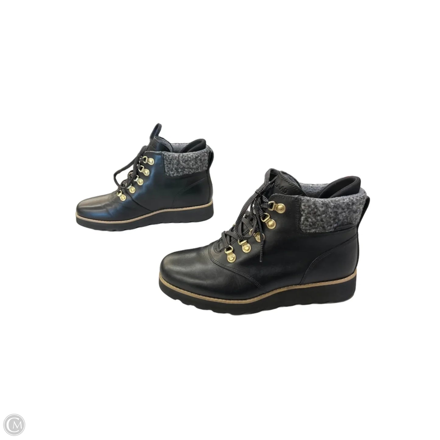 Boots Ankle Flats By Cole-haan In Black, Size: 7