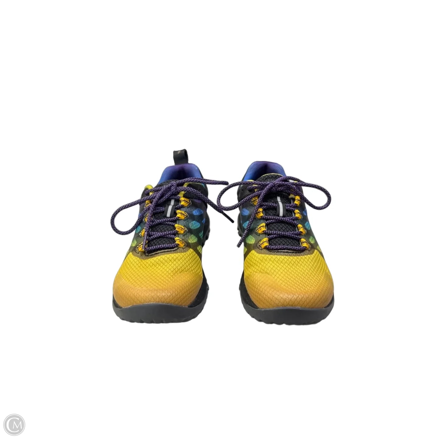 Shoes Athletic By Merrell In Rainbow Print, Size: 6.5
