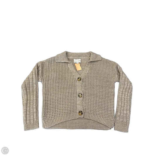 Sweater By Freshman In Tan, Size: Xs