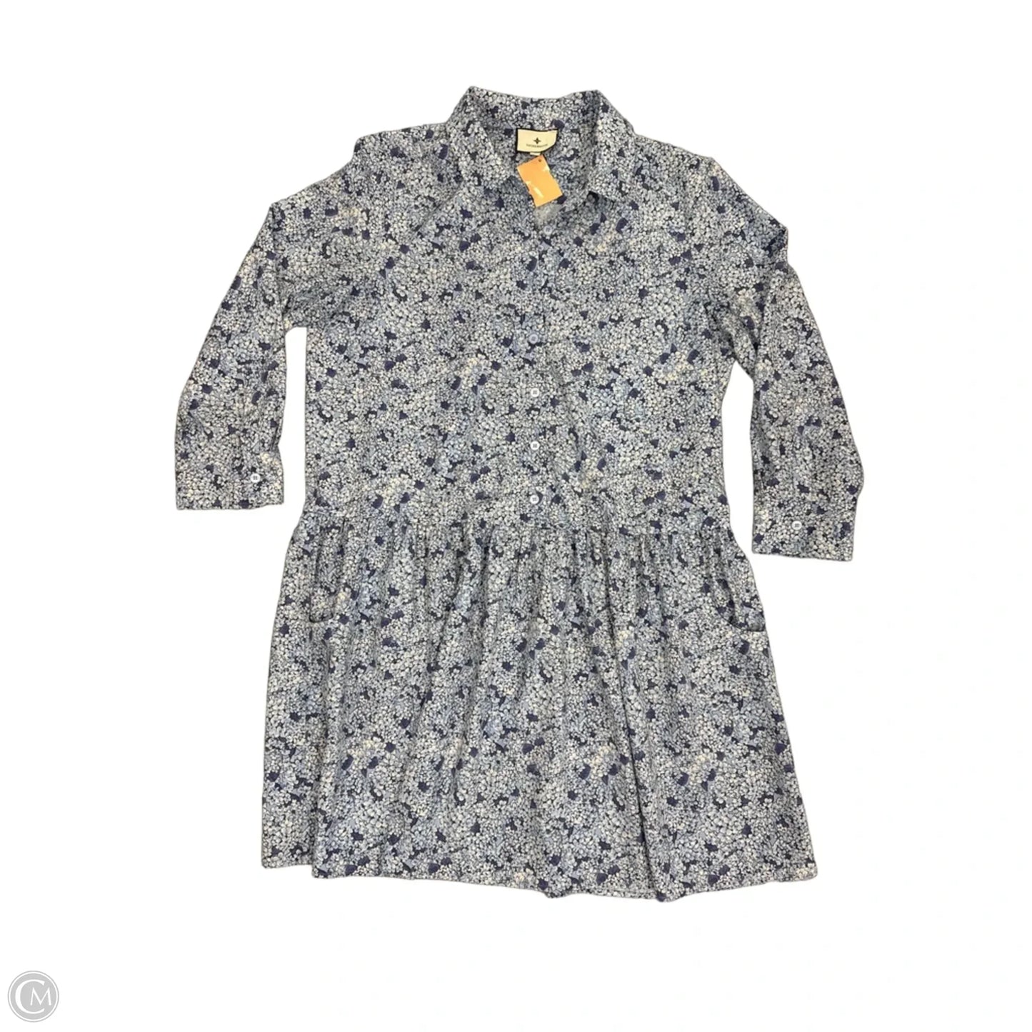 Dress Casual Short By Tuckernuck In Blue, Size: L