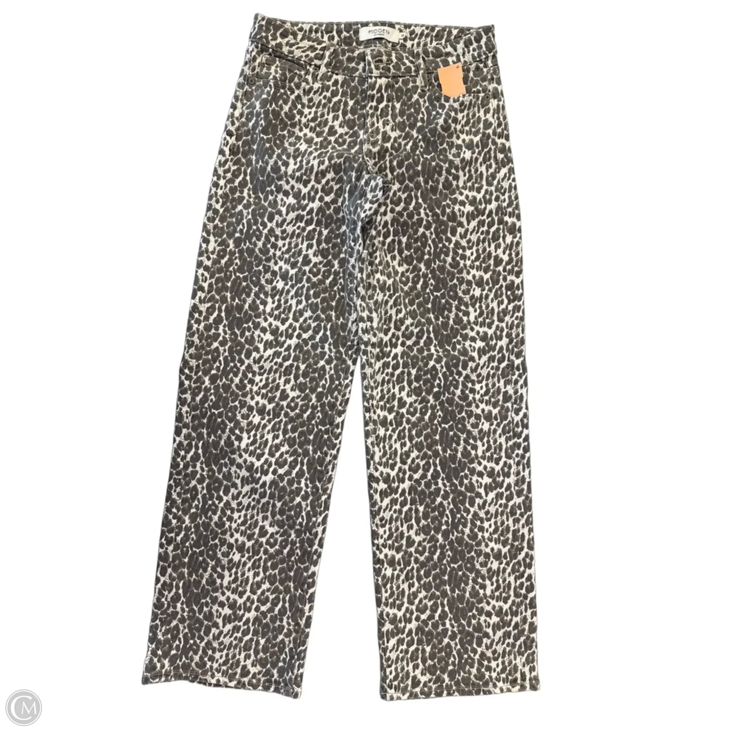 Jeans Wide Leg By Hidden In Animal Print, Size: 0
