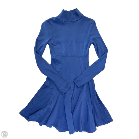Dress Casual Short By Daily Practice By Anthropologie In Blue, Size: Xxs