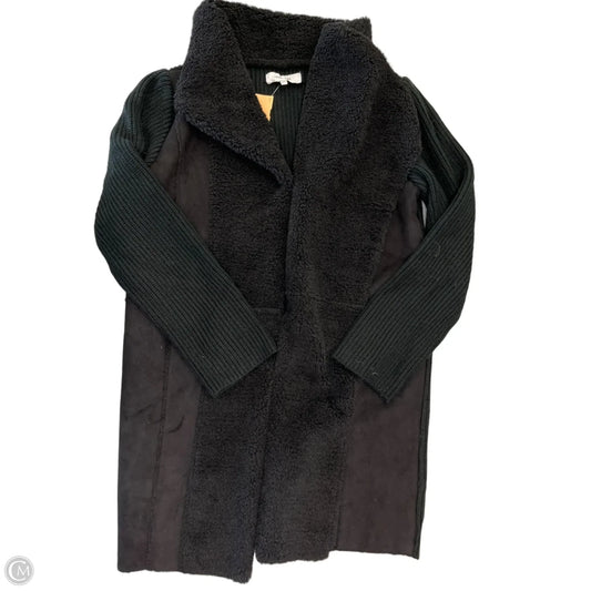 Sweater Cardigan By John + Jenn In Black, Size: L