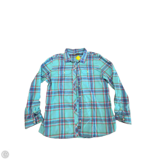 Top Long Sleeve By The North Face In Aqua, Size: Xs