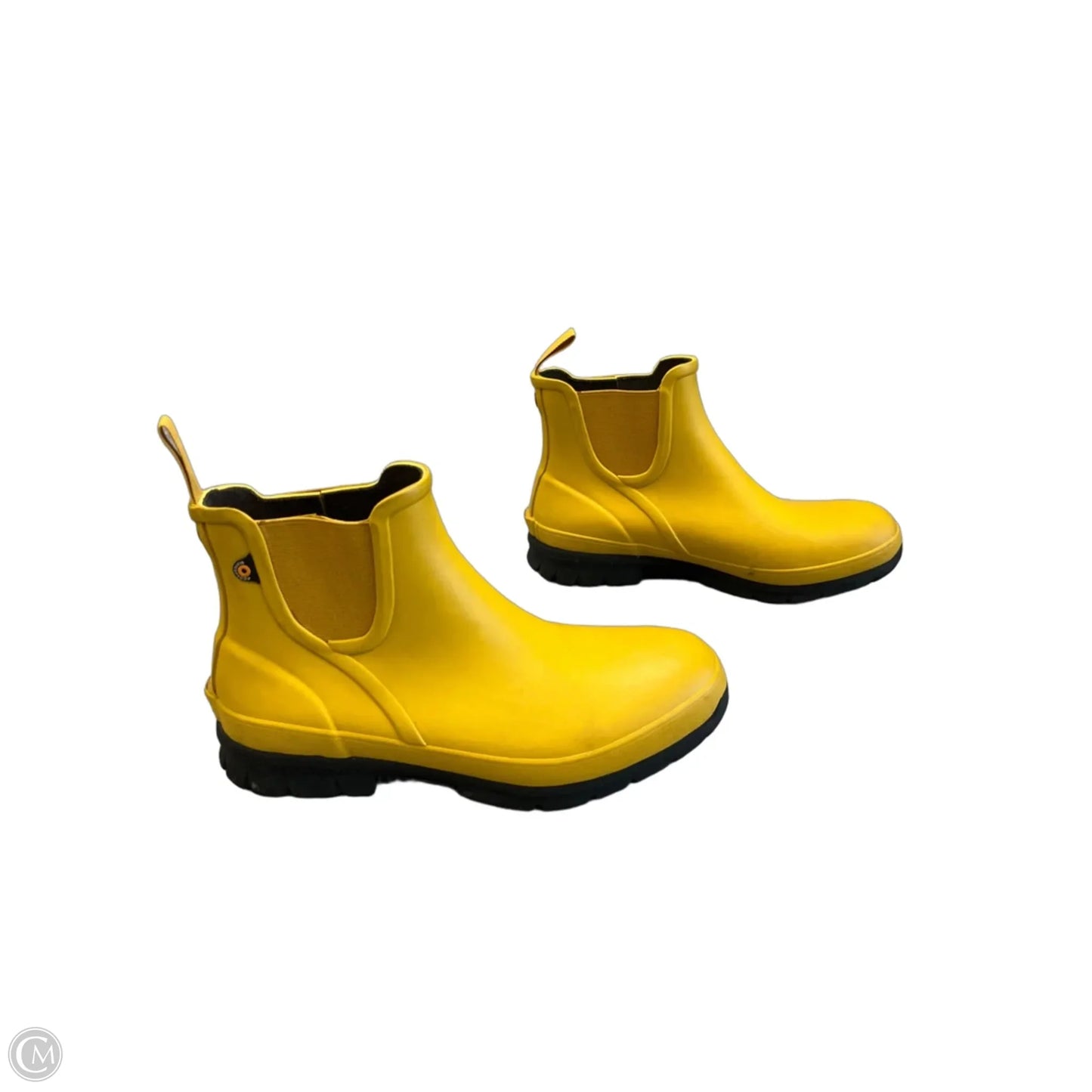 Boots Rain By Bogs In Yellow, Size: 8