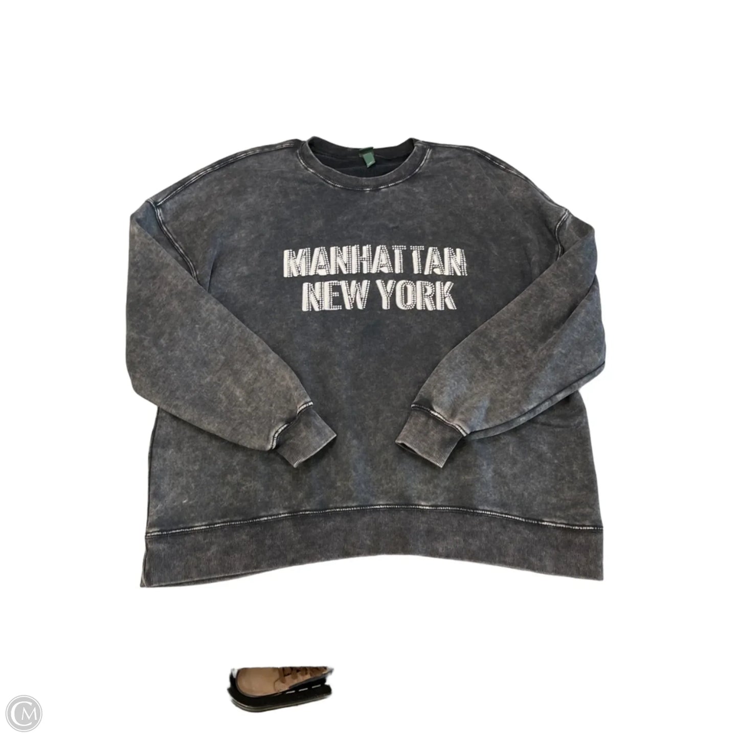 Sweatshirt Crewneck By Wild Fable In Black, Size: M