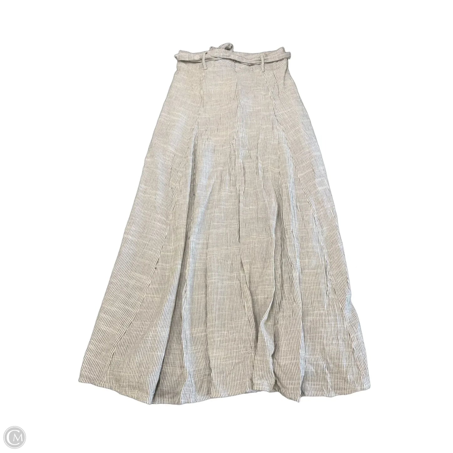 Skirt Maxi By Illa Illa In Striped Pattern, Size: S