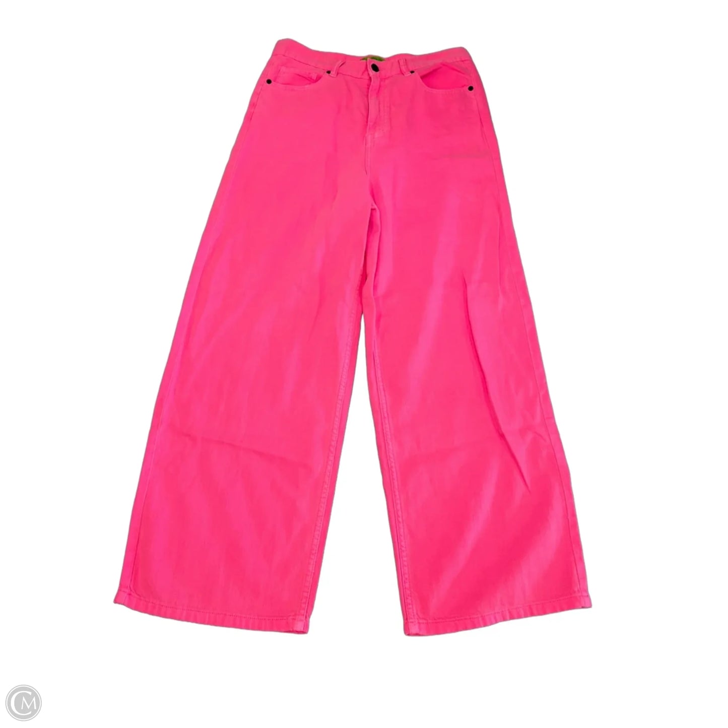 Jeans Wide Leg By Cmc In Pink, Size: 4