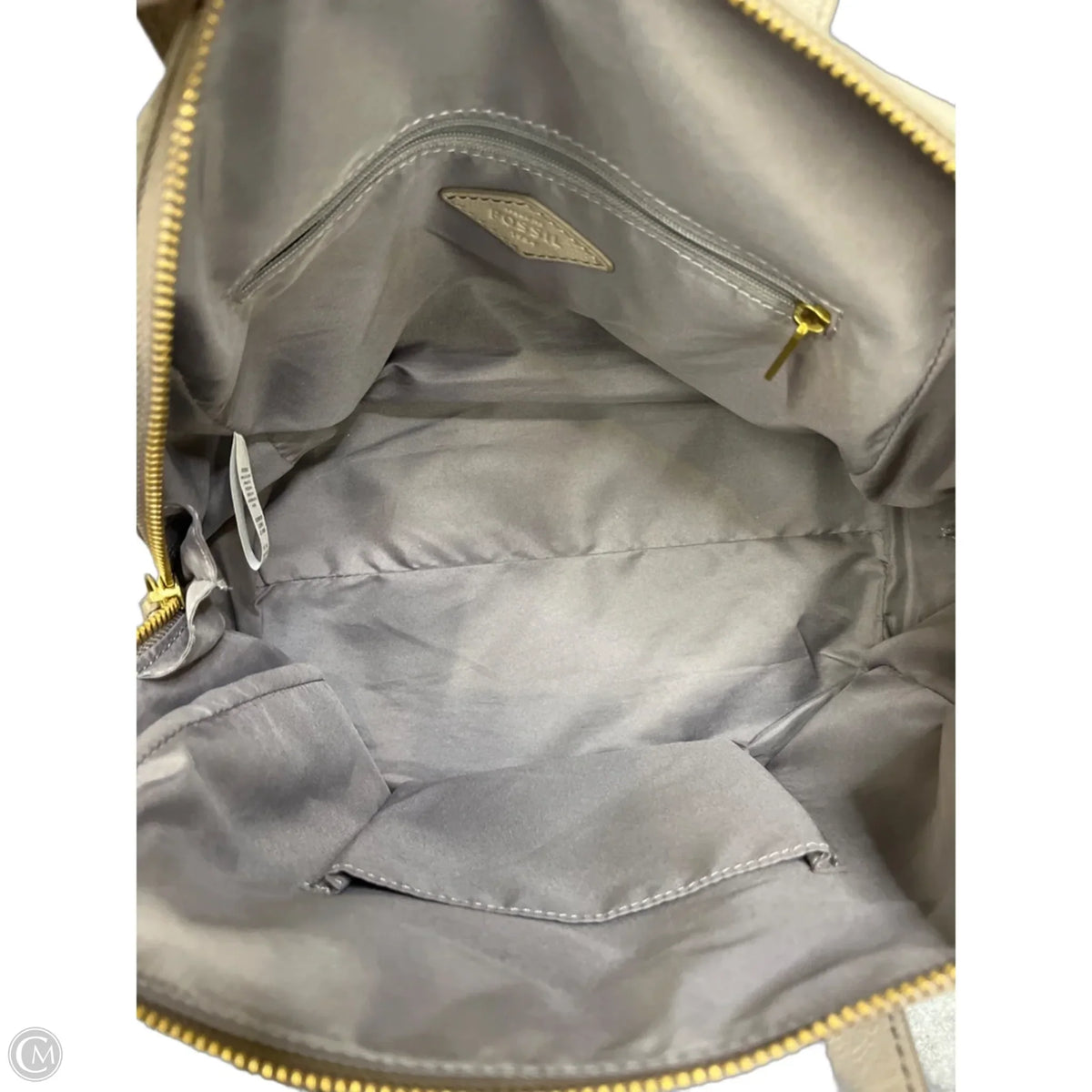 Crossbody Leather By Fossil, Size: Medium