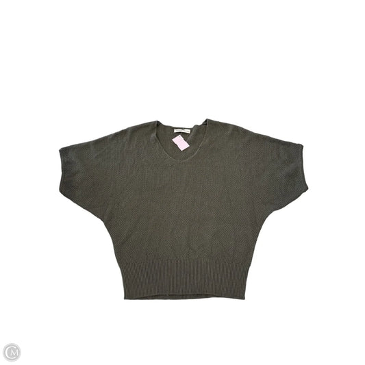 Sweater Short Sleeve By Zenana In Green, Size: S