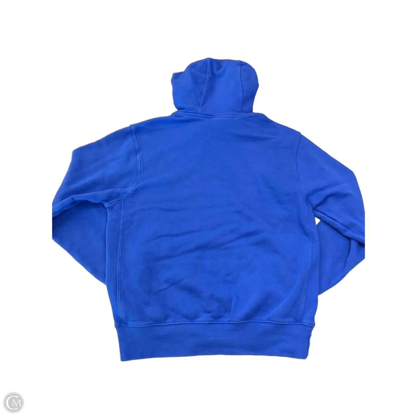 Sweatshirt Hoodie By Nike In Blue, Size: S
