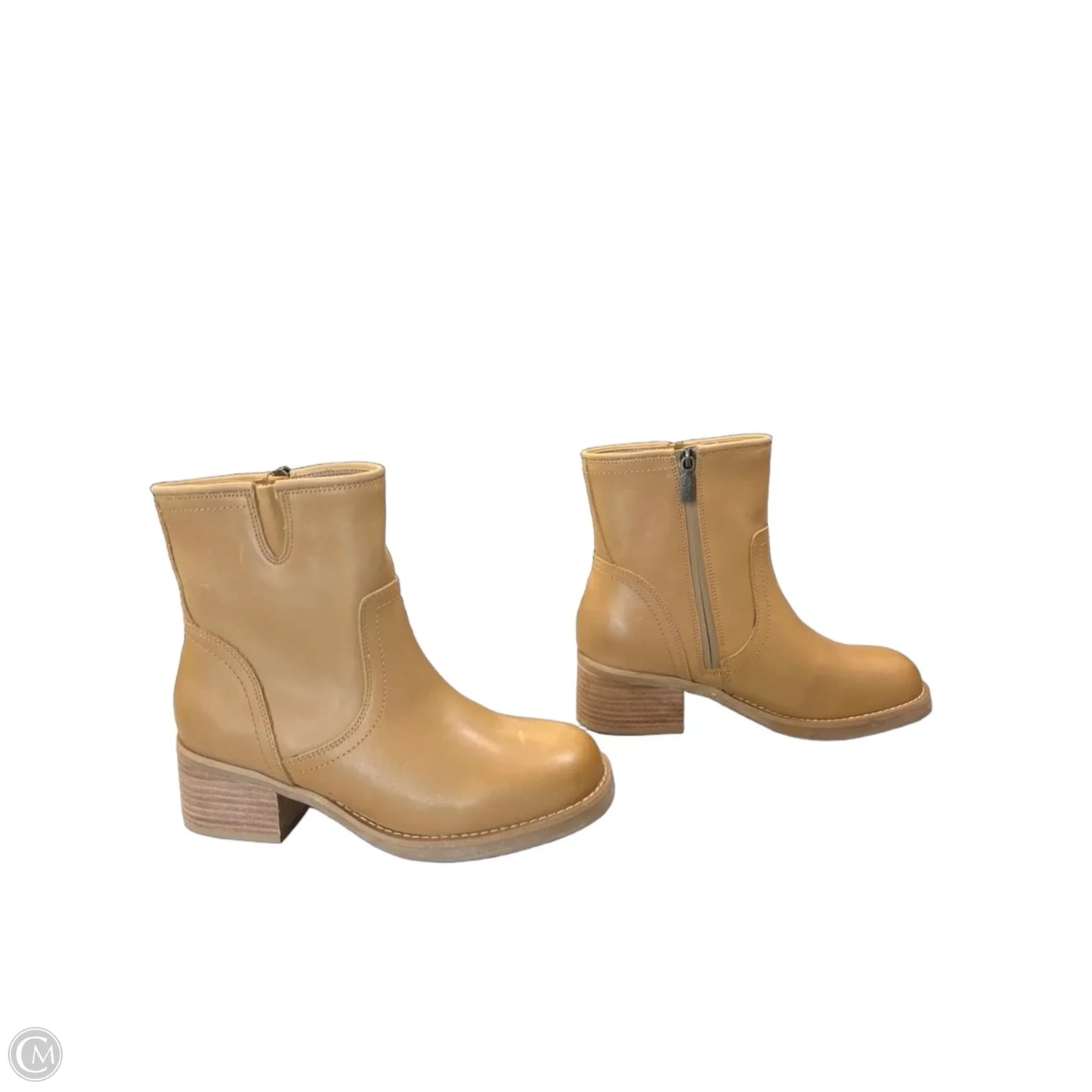 Boots Leather By Blondo In Tan, Size: 8.5