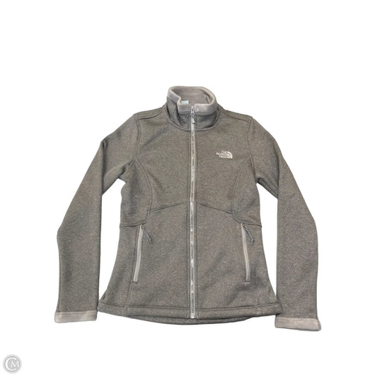 Athletic Jacket By The North Face In Grey, Size: S