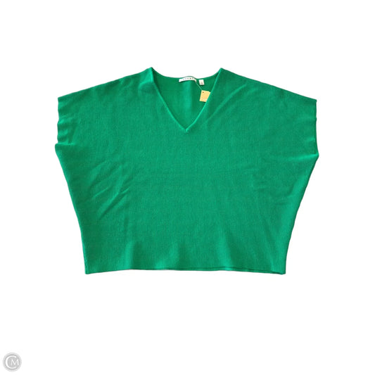 Top Short Sleeve By Cyrus In Green, Size: L