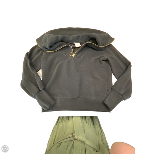 Sweatshirt Collar By Varley In Black, Size: S