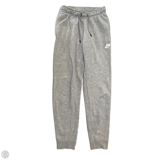 Athletic Pants By Nike In Grey, Size: Xs