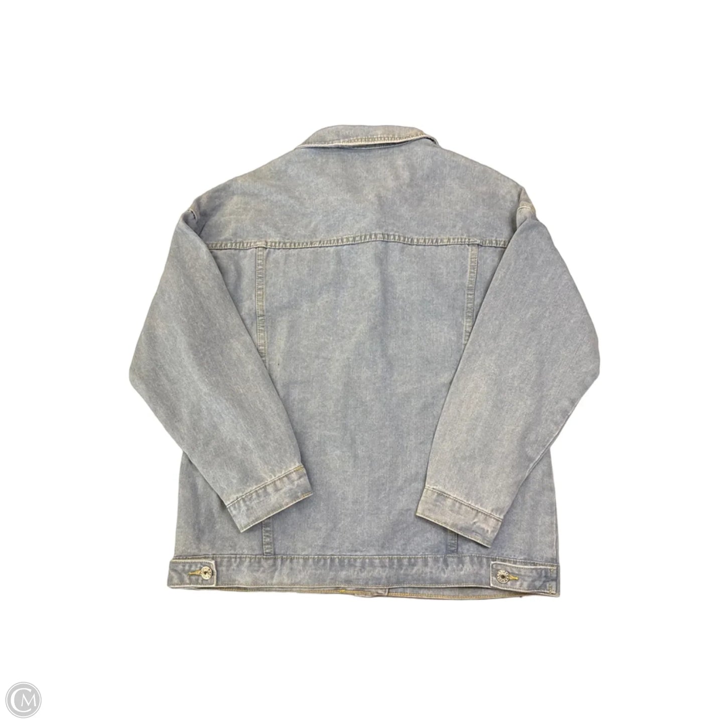 Jacket Denim By Clothes Mentor In Blue, Size: S