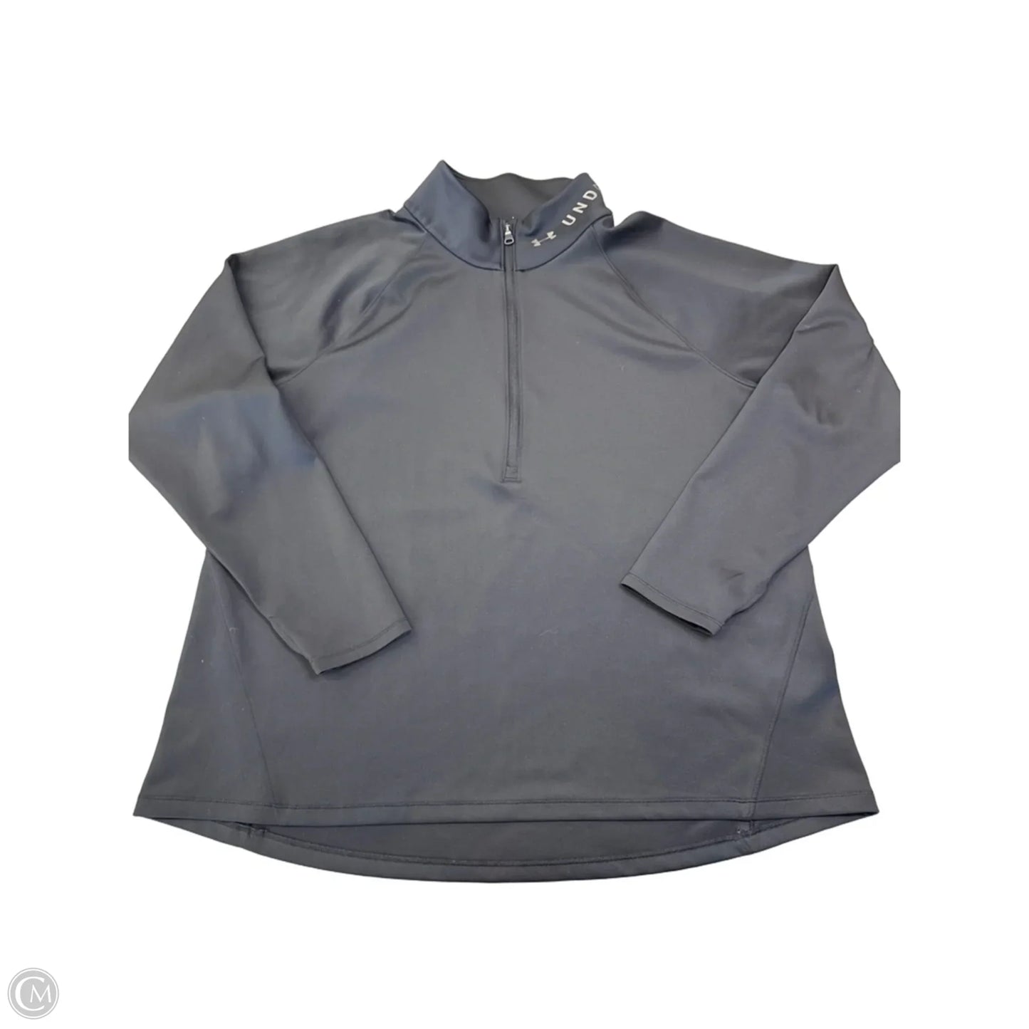 Athletic Sweatshirt Collar By Under Armour In Black, Size: 2x