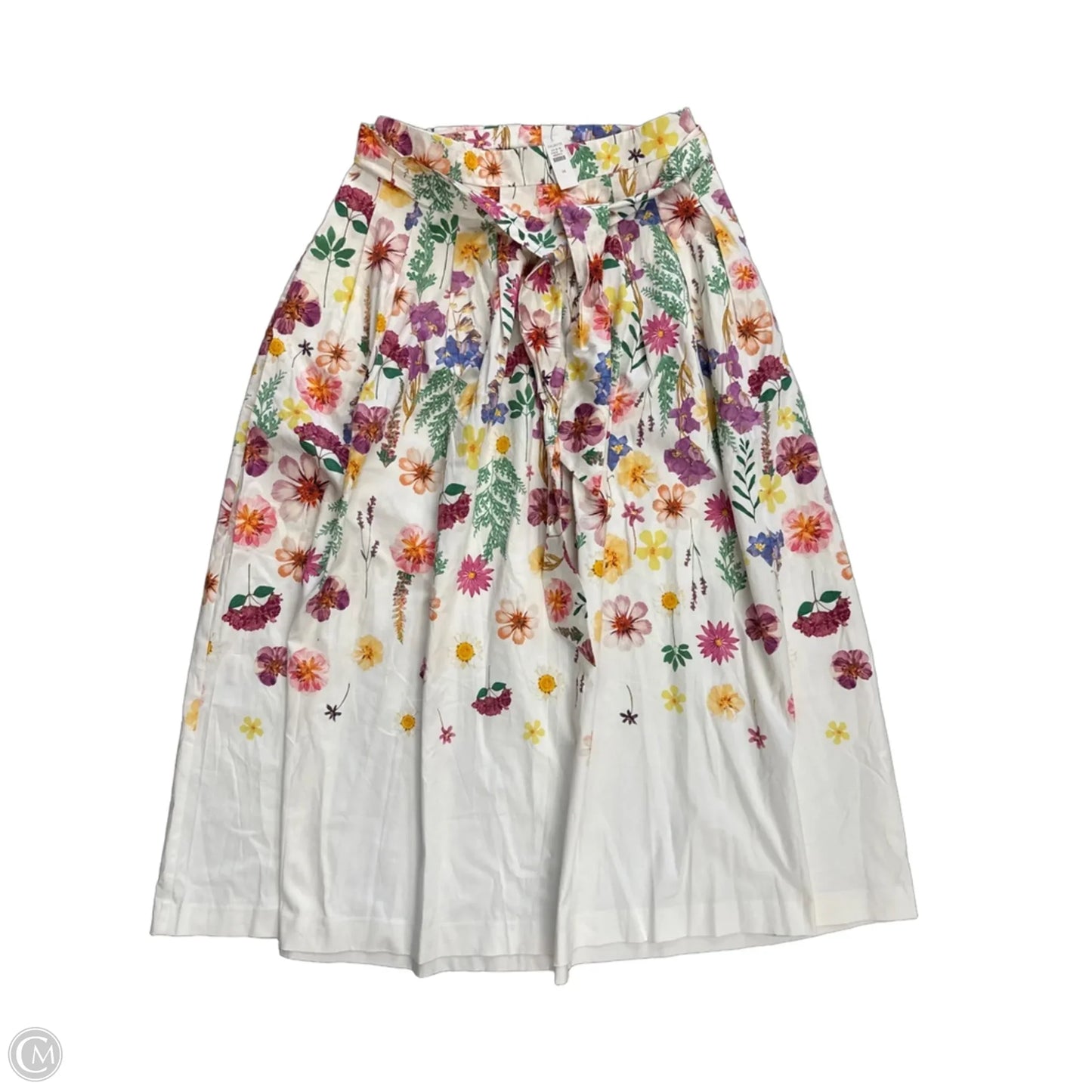 Skirt Maxi By Talbots In Floral Print, Size: L