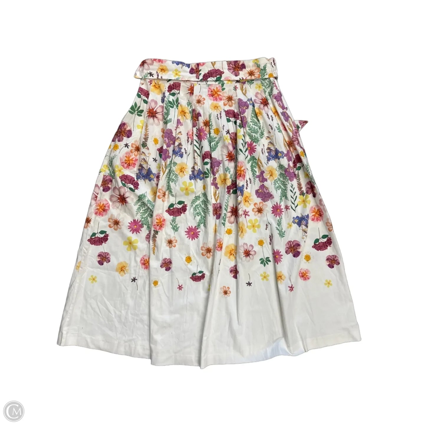 Skirt Maxi By Talbots In Floral Print, Size: L