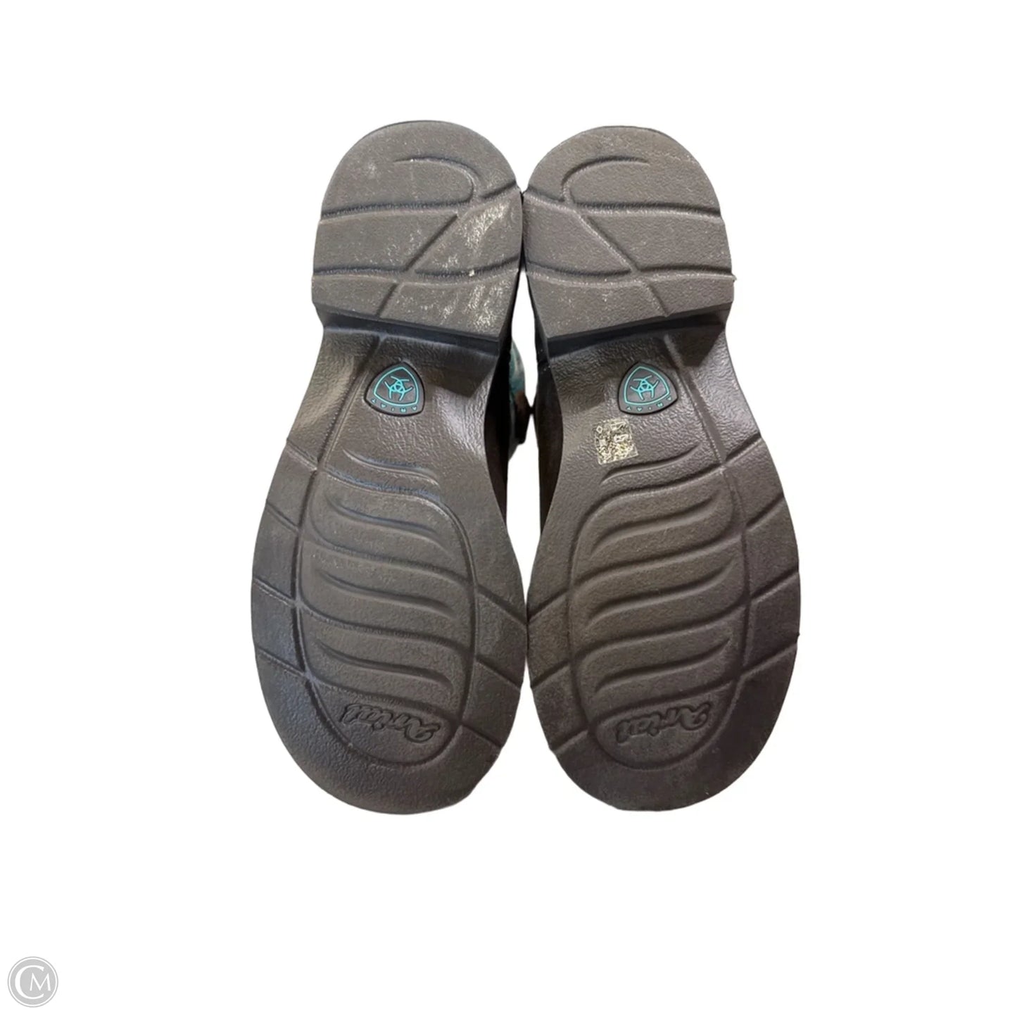 Boots Western By Ariat In Teal, Size: 7