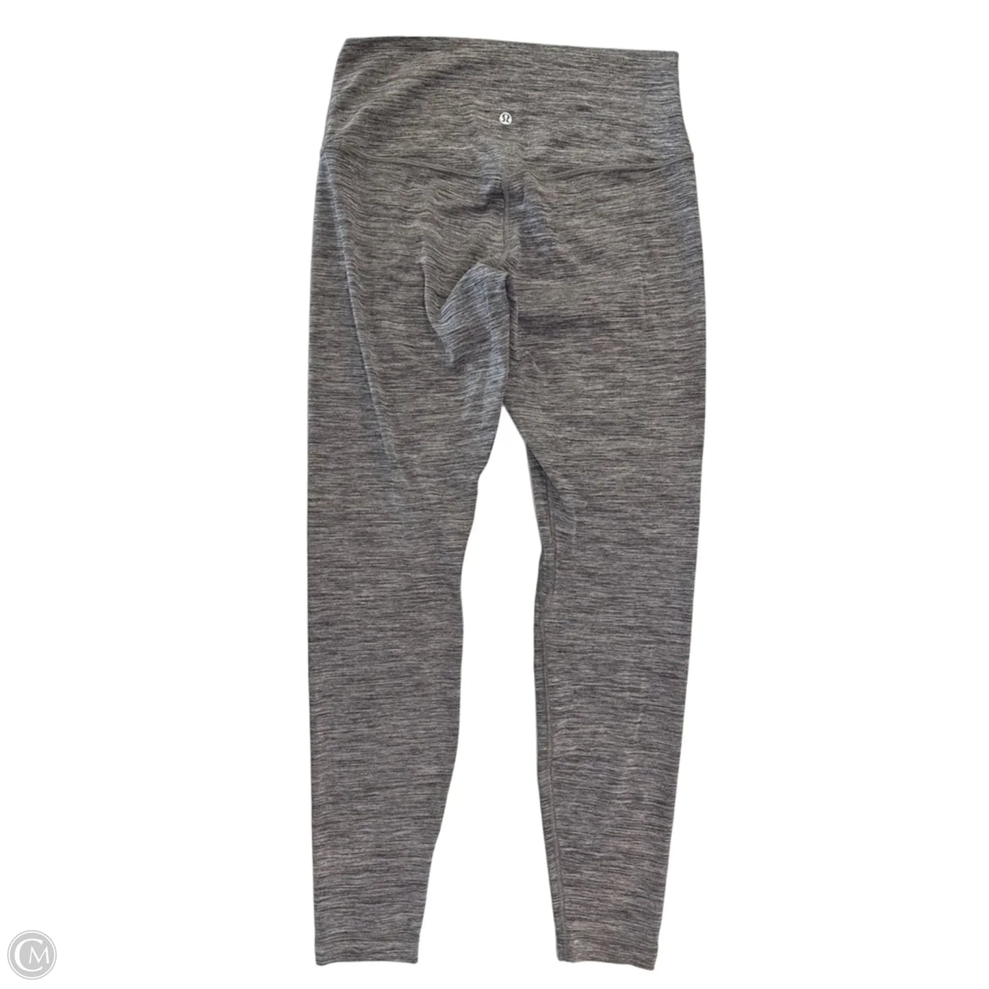 Athletic Leggings By Lululemon In Grey, Size: M