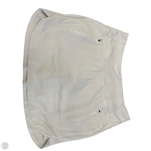 Athletic Skirt By Athleta In Cream, Size: L