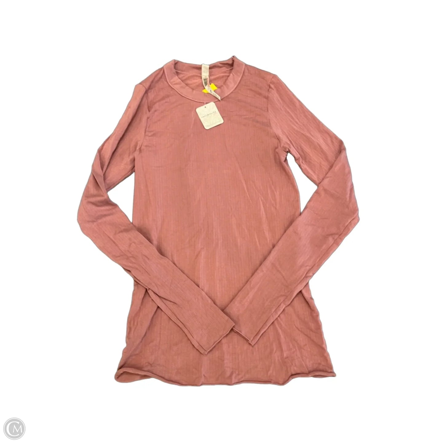 Top Long Sleeve By Free People In Mauve, Size: S