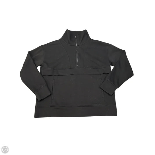 Athletic Jacket By Gaiam In Black, Size: M