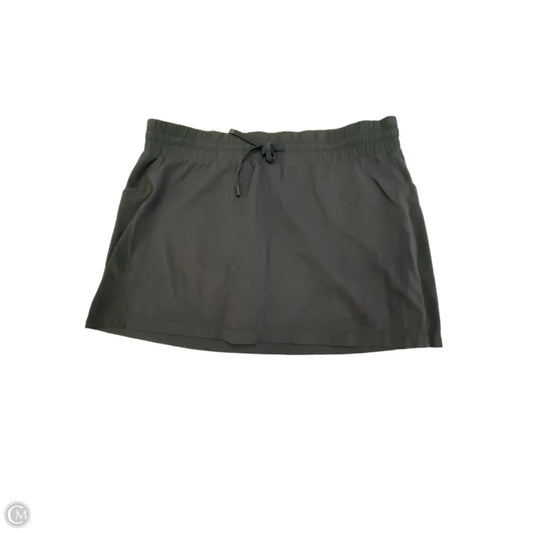 Athletic Skort By Athleta In Black, Size: Xl