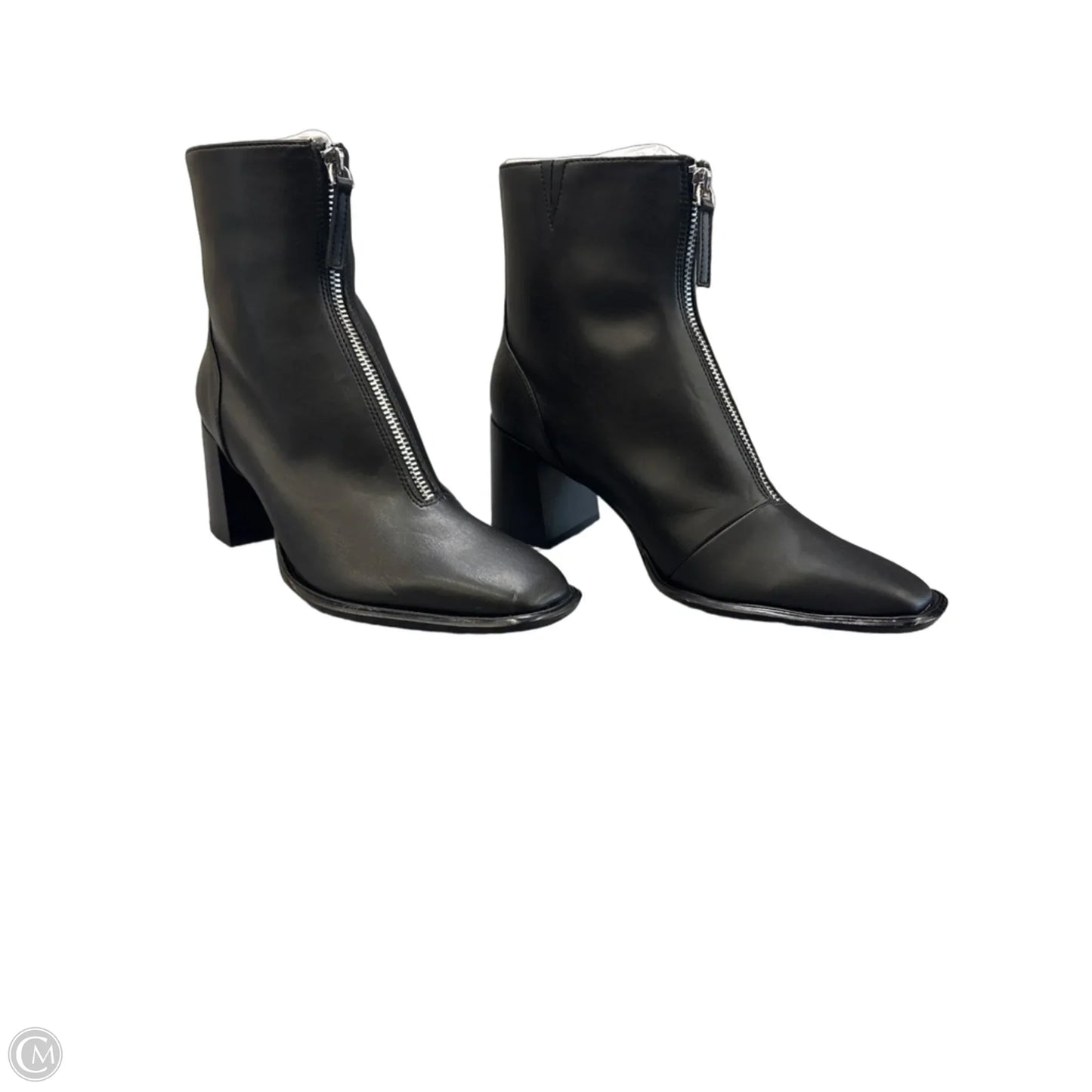 Boots Ankle Heels By Open Edit In Black, Size: 11