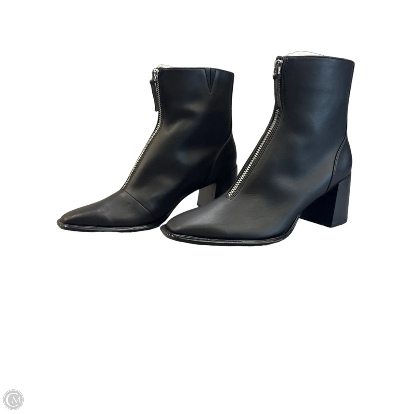 Boots Ankle Heels By Open Edit In Black, Size: 11