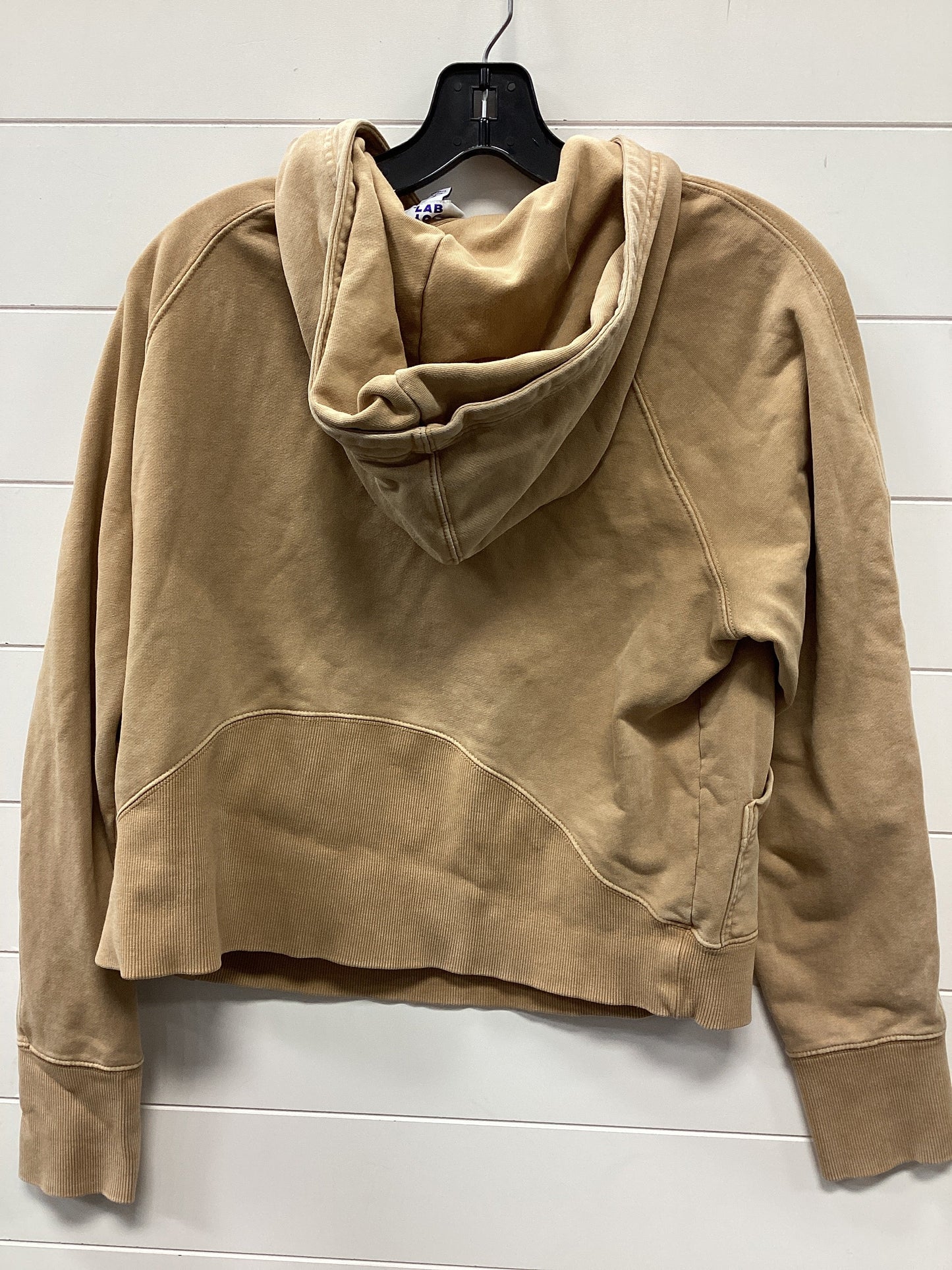 Sweatshirt Hoodie By Joy Lab In Tan, Size:S
