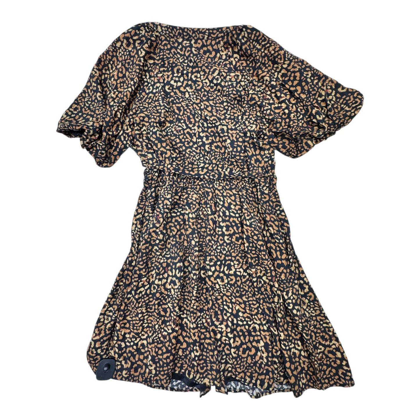 Dress Casual Midi By Nine West In Black & Brown, Size:L