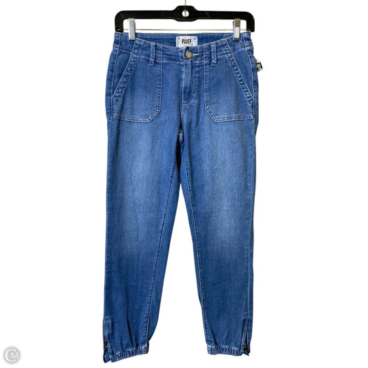 Jeans Skinny By Paige In Blue Denim, Size: 0