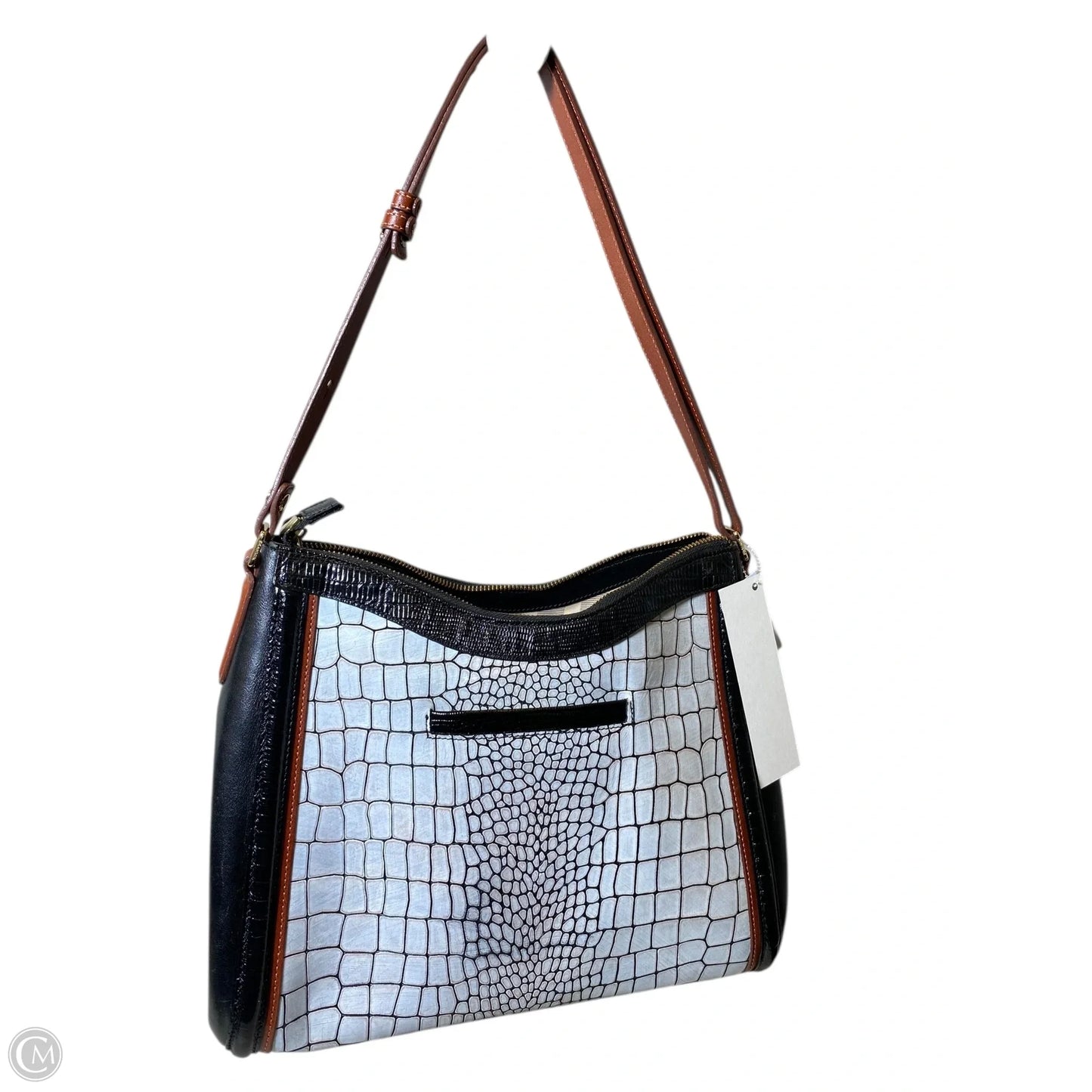 Handbag Designer By Brahmin, Size: Medium