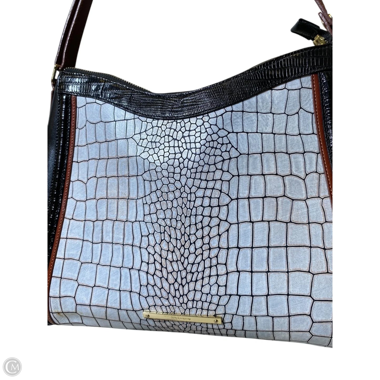 Handbag Designer By Brahmin, Size: Medium