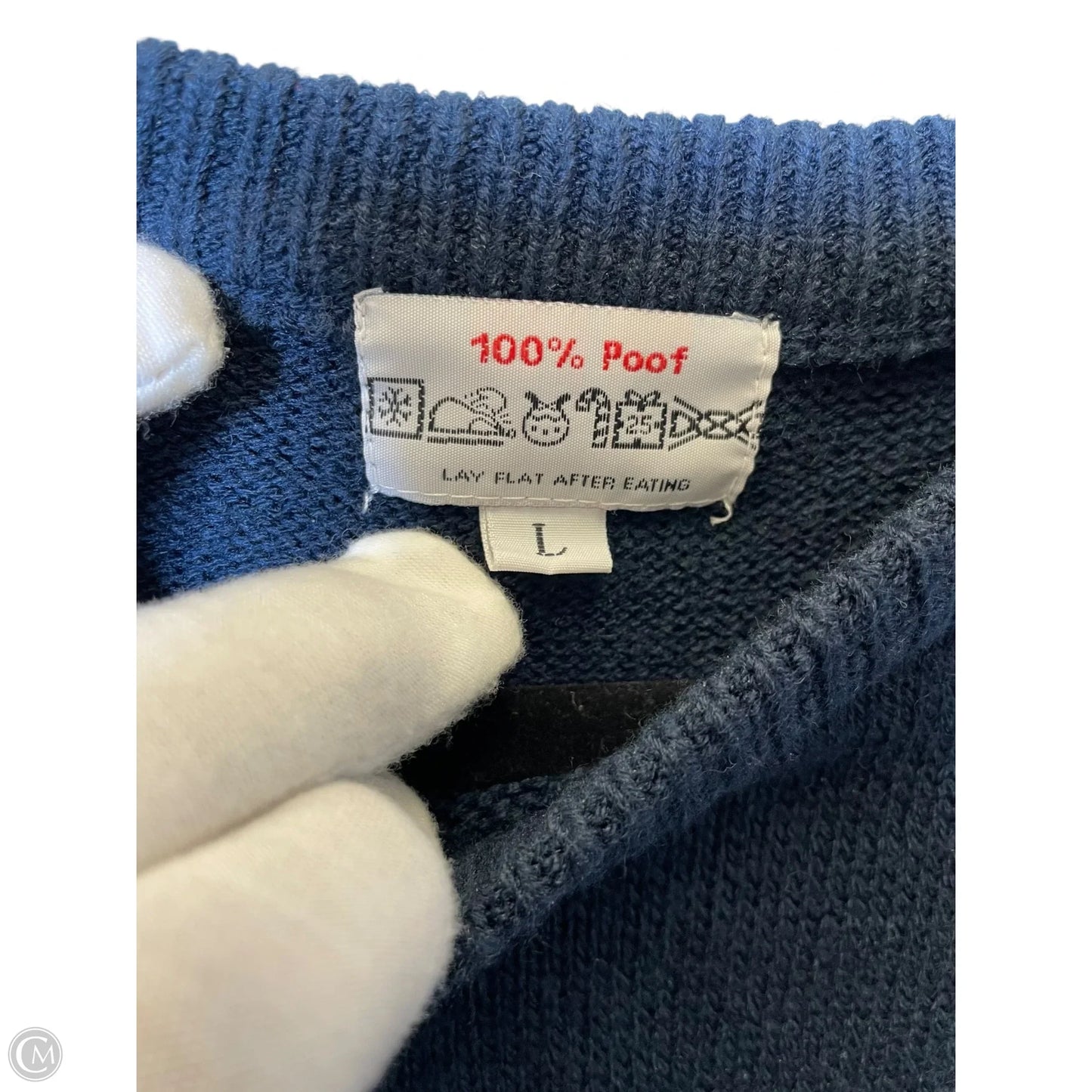 Sweater By Clothes Mentor In Multi-colored, Size: L