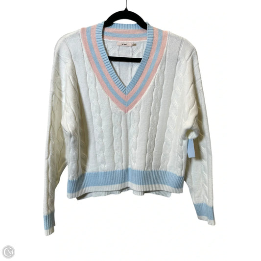 Sweater By Mi Ami In White, Size: M