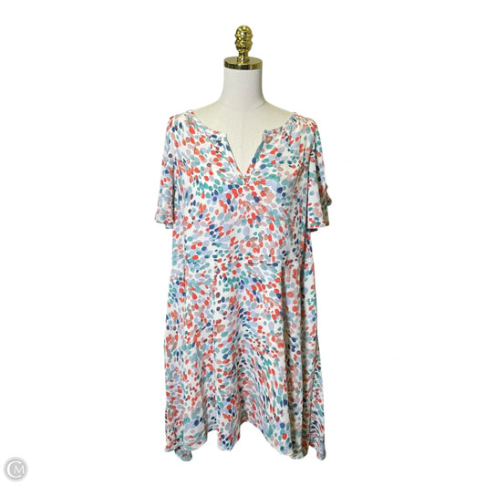 Dress Casual Short By Maeve In Multi-colored, Size: Xl