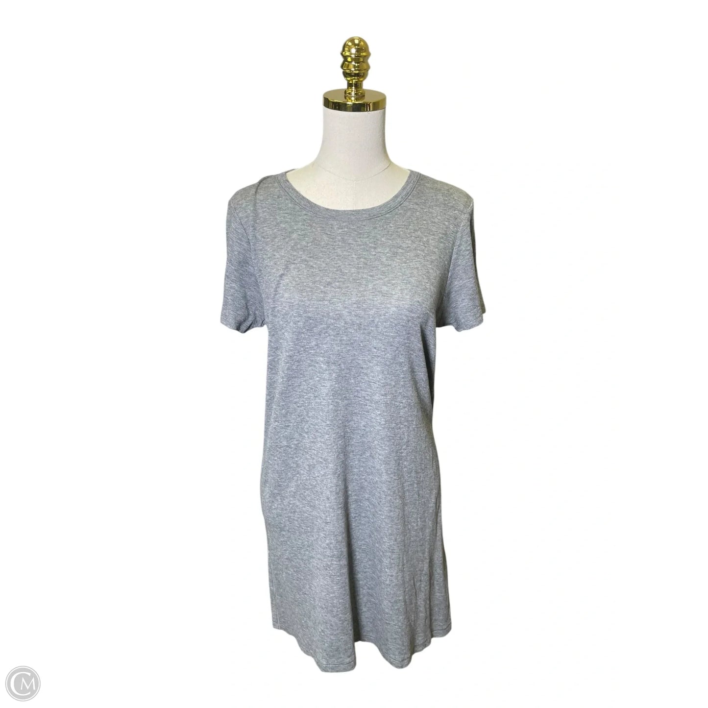 Top Short Sleeve Basic By Rag And Bone In Grey, Size: L