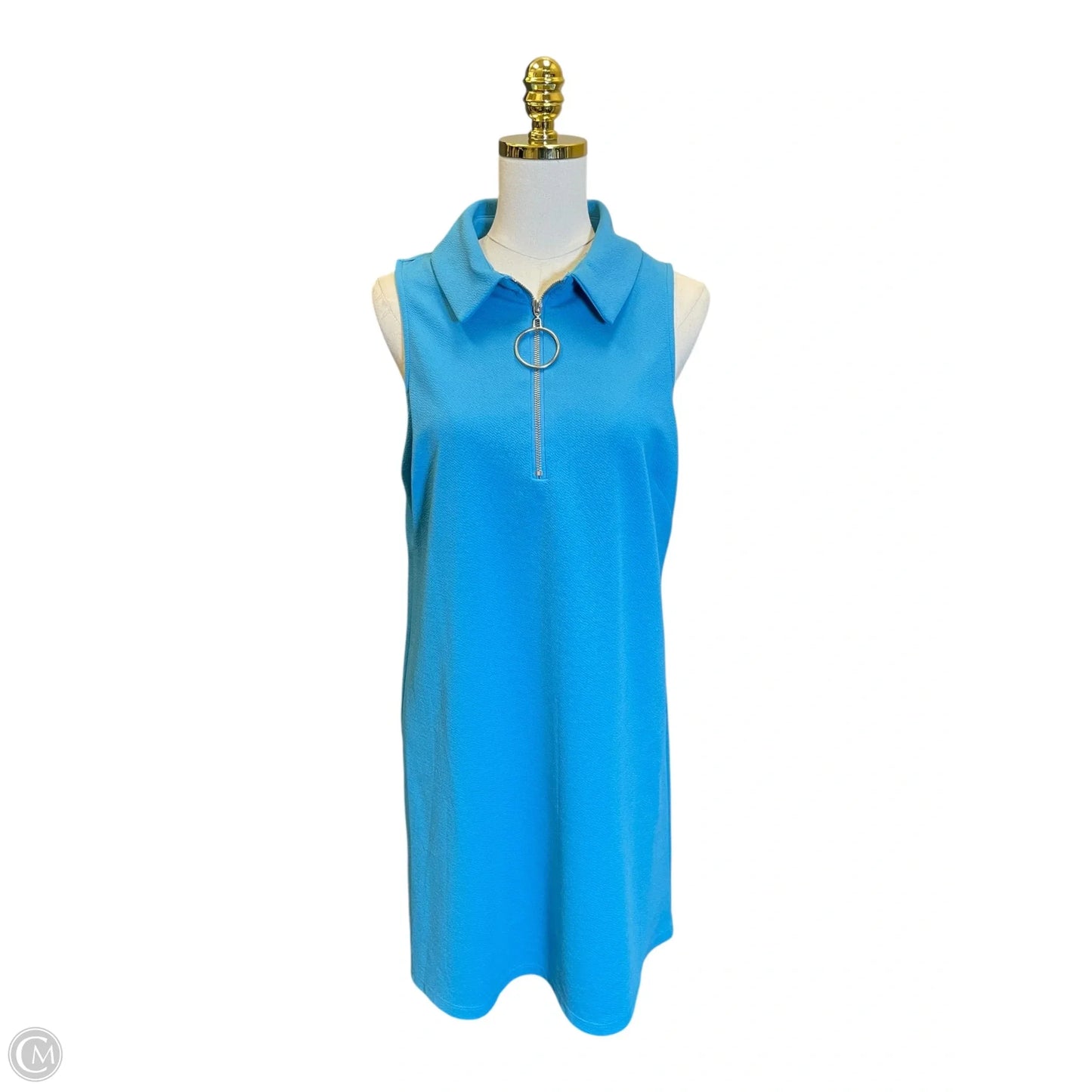 Dress Casual Short By Boston Proper In Blue, Size: L