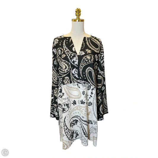 Dress Casual Short By Bcbgmaxazria In Multi-colored, Size: L