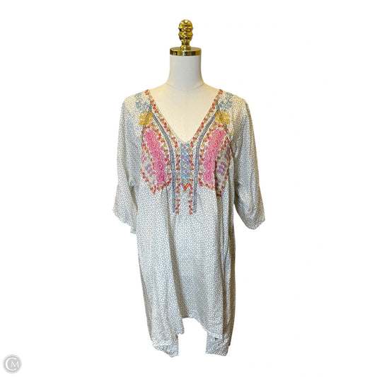 Dress Casual Short By Johnny Was In Multi-colored, Size: Xl