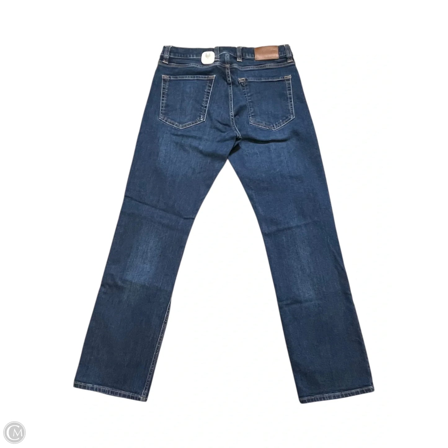 Jeans Straight By Clothes Mentor In Blue Denim, Size: 14