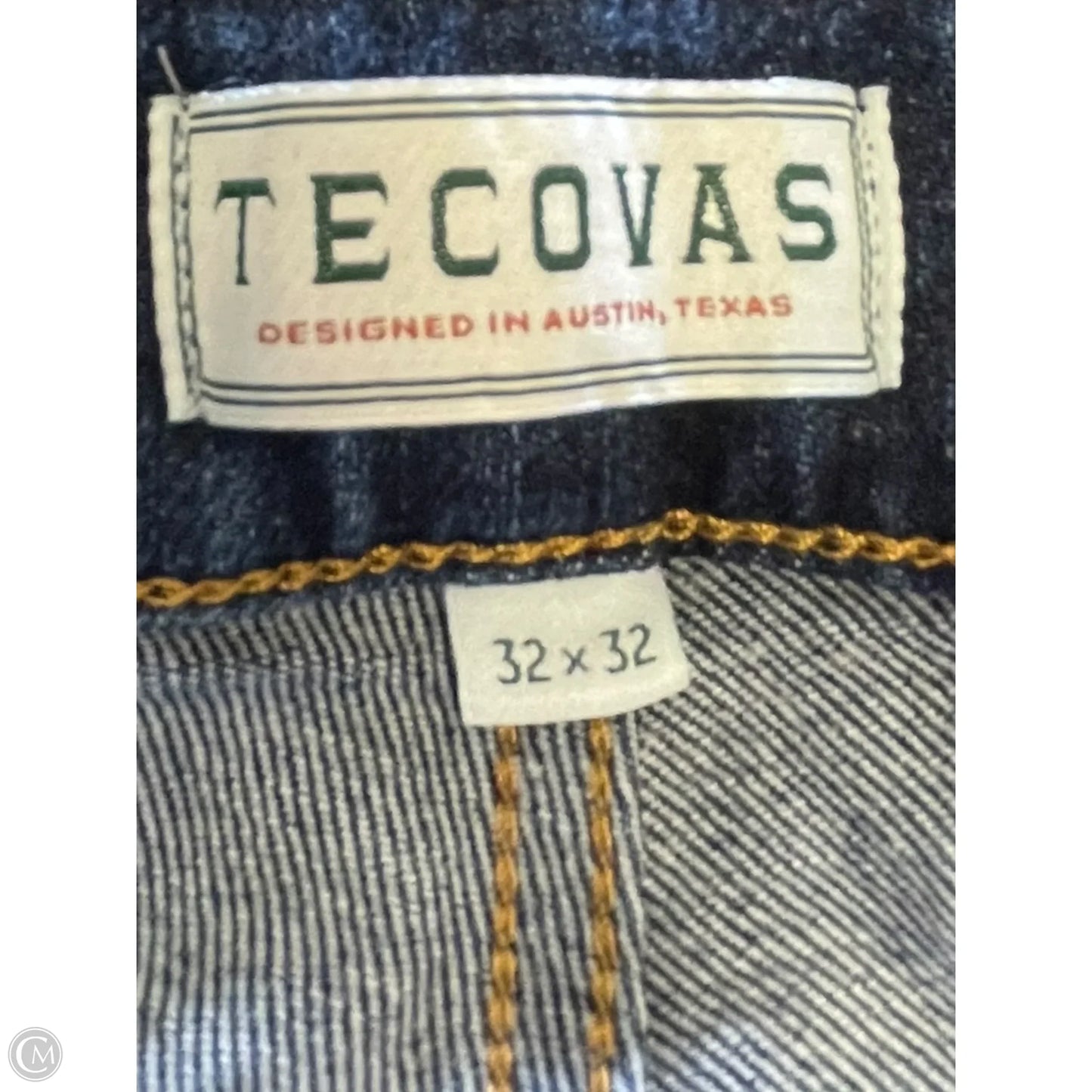 Jeans Straight By Clothes Mentor In Blue Denim, Size: 14