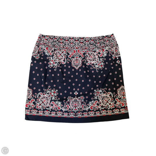 Skirt Mini & Short By Talbots In Multi-colored, Size: 16