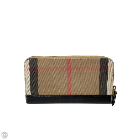 Wallet Luxury Designer By Burberry, Size: Medium