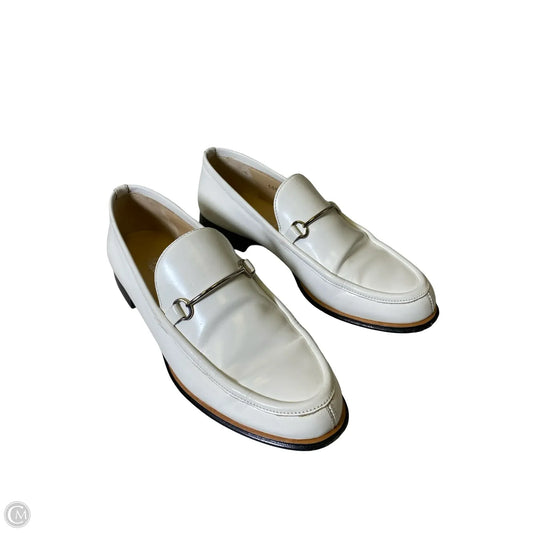 Shoes Luxury Designer By Gucci In White, Size: 6