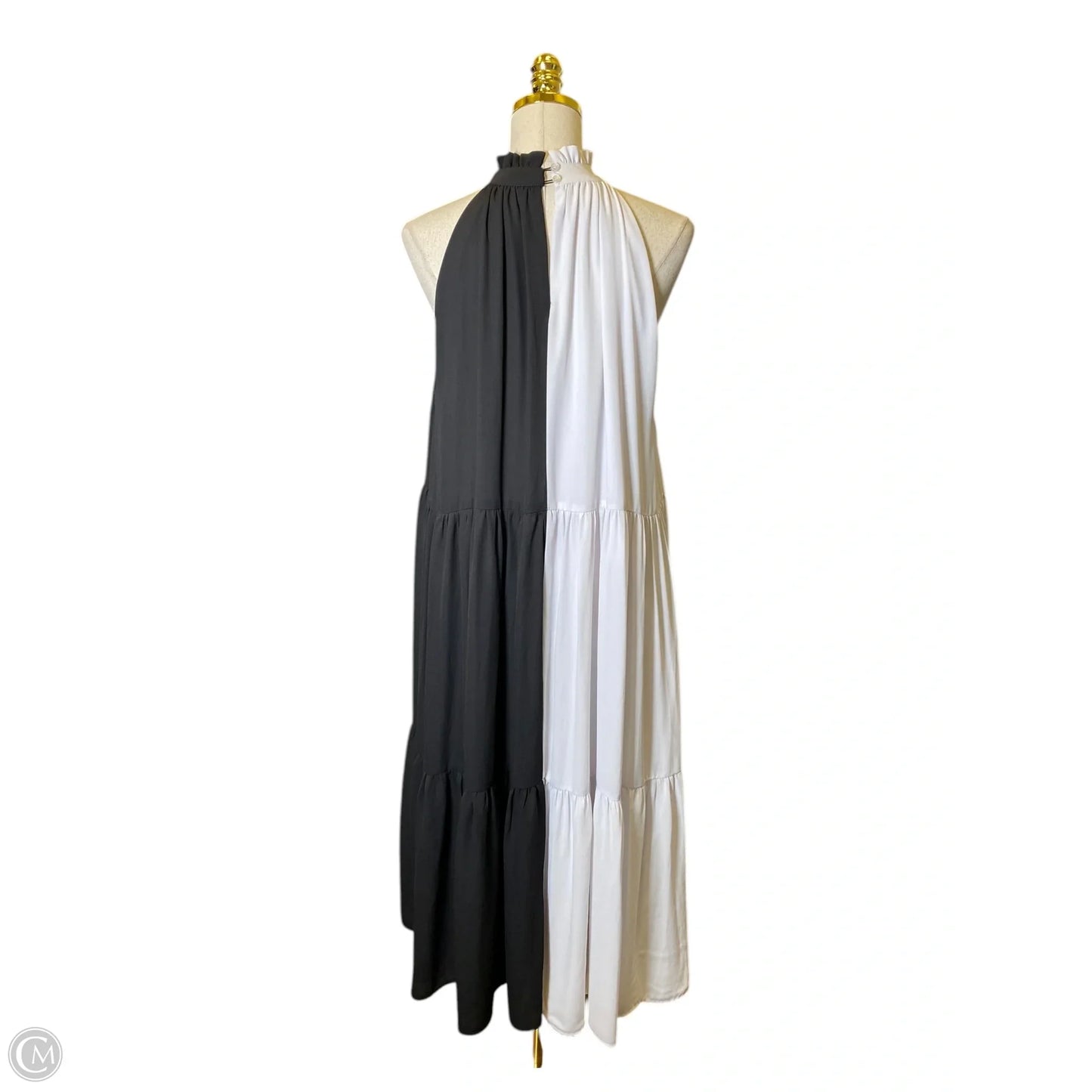 Dress Casual Maxi By New York And Co In Black & White, Size: Xl